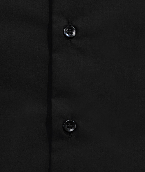 [피에르가르뎅] 기획 블랙 솔리드 셔츠 PIDS3015