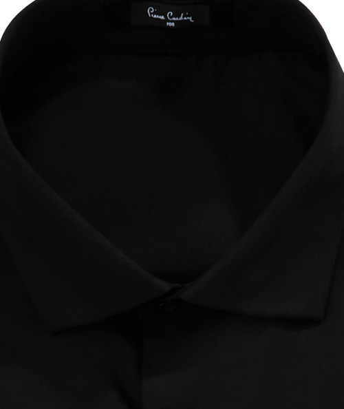 [피에르가르뎅] 기획 블랙 솔리드 셔츠 PIDS3015