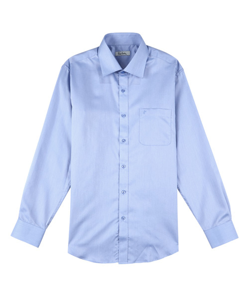 [피에르가르뎅] 블루 사각짜임 노말핏 셔츠 PJDS1912 - 던필드몰_DawnFieldMall