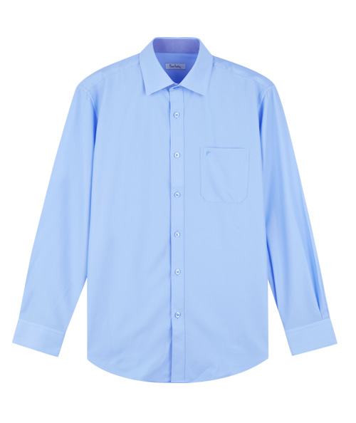 [피에르가르뎅] 트리코트 노말핏 블루 셔츠 PJDS3702 - 던필드몰_DawnFieldMall