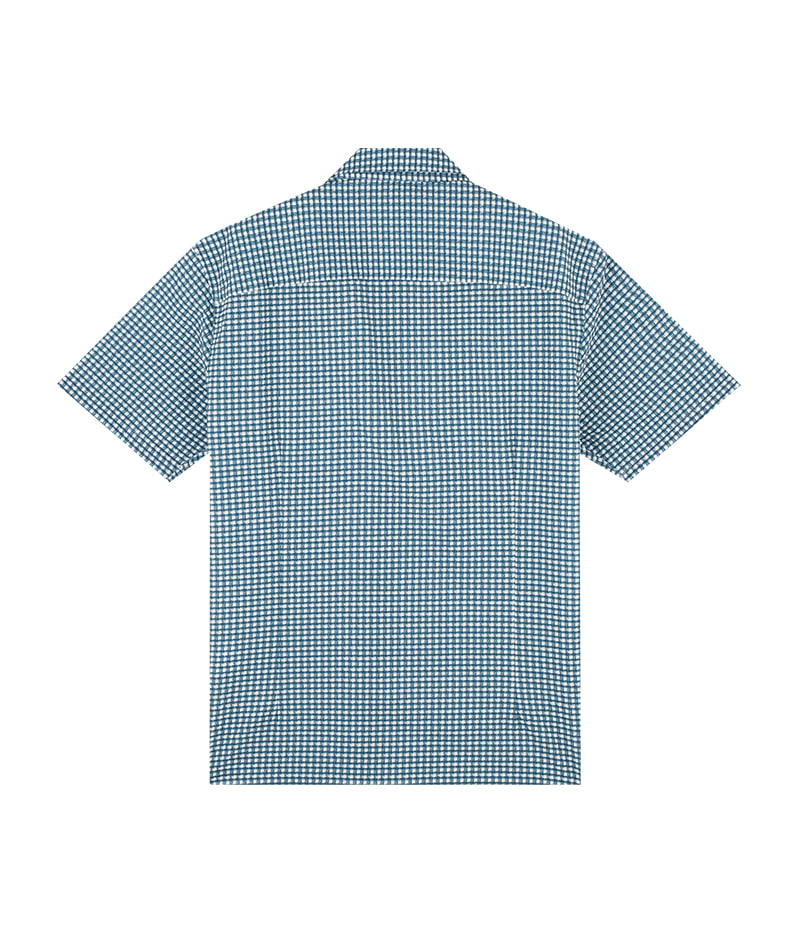 [피에르가르뎅] 체크 프린트 슬림핏 남자 셔츠 PMWS2604