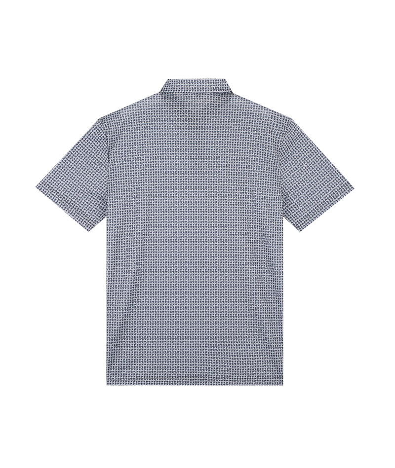 [피에르가르뎅] 하운드투스 체크 패턴 카라 티셔츠 PMTS2907