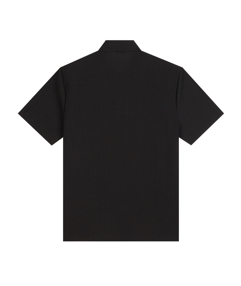 [피에르가르뎅]  리플 지지미 변형 카라 티셔츠 POTS2424