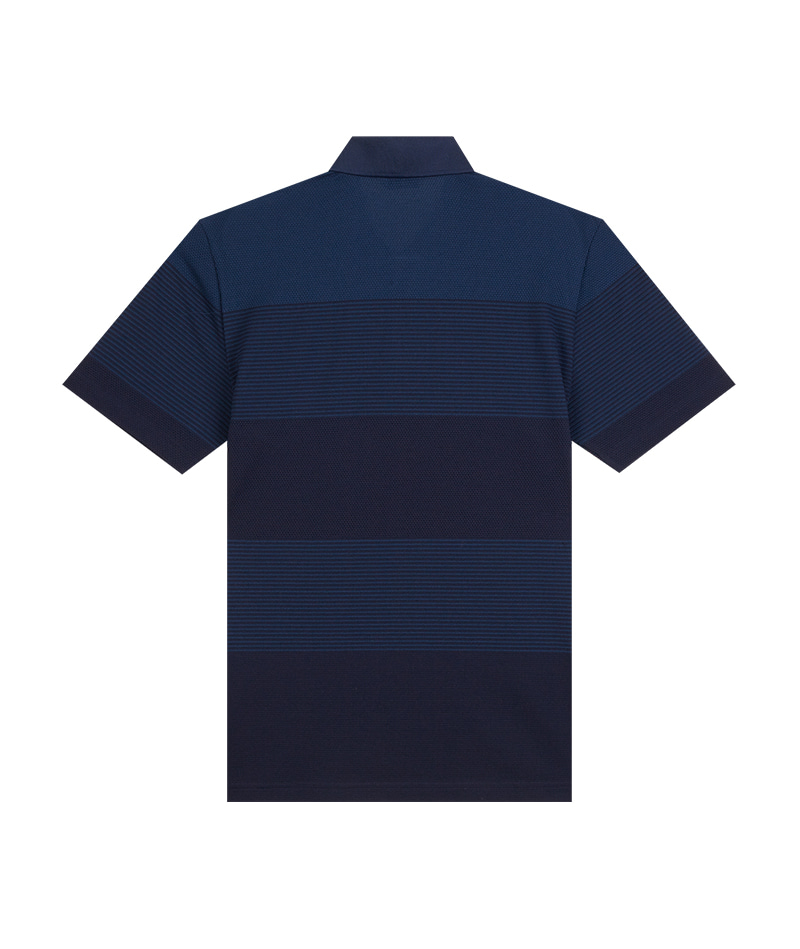 [피에르가르뎅] 블록 스트라이프 패턴 카라 티셔츠 POTS2418