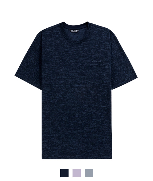 [크로커다일] 포켓배색 라운드 티셔츠 CDAA5TS2403 - 던필드몰_DawnFieldMall